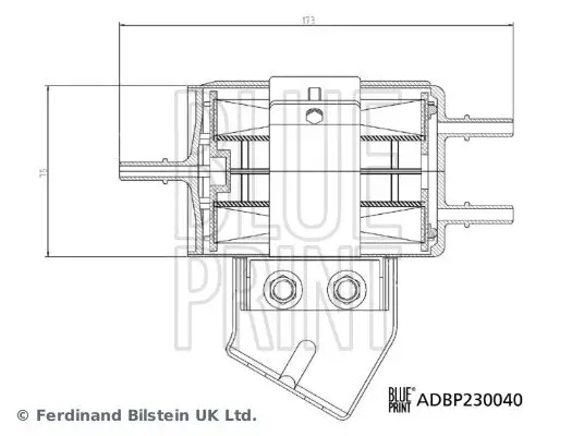Kraftstofffilter BLUE PRINT ADBP230040 Bild Kraftstofffilter BLUE PRINT ADBP230040