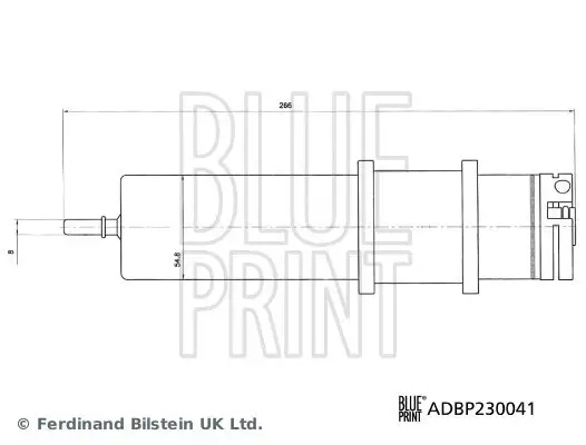 Kraftstofffilter BLUE PRINT ADBP230041 Bild Kraftstofffilter BLUE PRINT ADBP230041