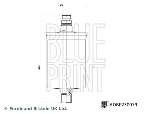 Kraftstofffilter BLUE PRINT ADBP230079
