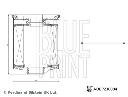 Kraftstofffilter BLUE PRINT ADBP230084