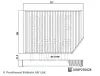 Filter, Innenraumluft BLUE PRINT ADBP250028 Bild Filter, Innenraumluft BLUE PRINT ADBP250028