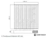 Filter, Innenraumluft BLUE PRINT ADBP250029 Bild Filter, Innenraumluft BLUE PRINT ADBP250029