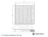 Filter, Innenraumluft BLUE PRINT ADBP250076 Bild Filter, Innenraumluft BLUE PRINT ADBP250076