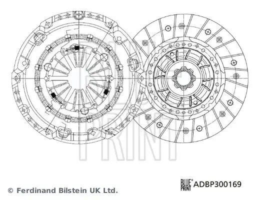 Kupplungssatz BLUE PRINT ADBP300169