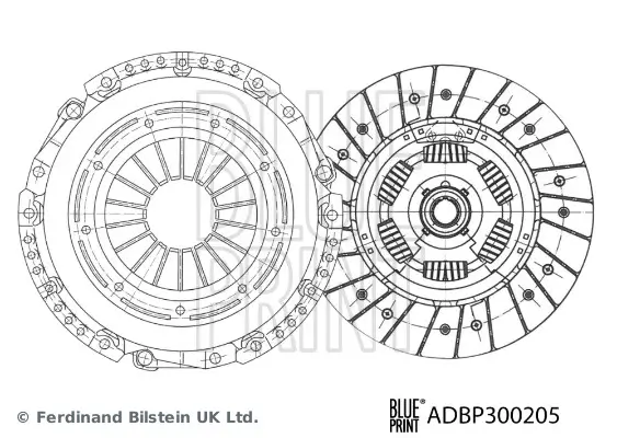 Kupplungssatz BLUE PRINT ADBP300205