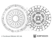 Kupplungssatz BLUE PRINT ADBP300205