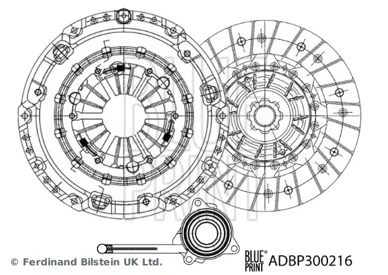 Kupplungssatz BLUE PRINT ADBP300216