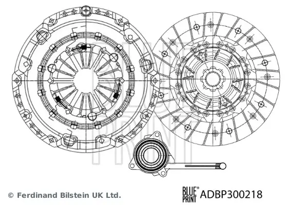 Kupplungssatz BLUE PRINT ADBP300218
