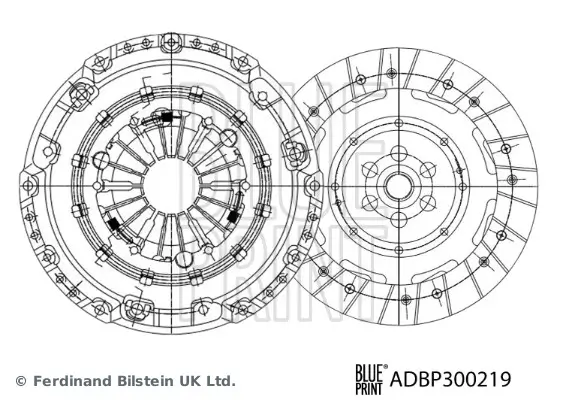 Kupplungssatz BLUE PRINT ADBP300219