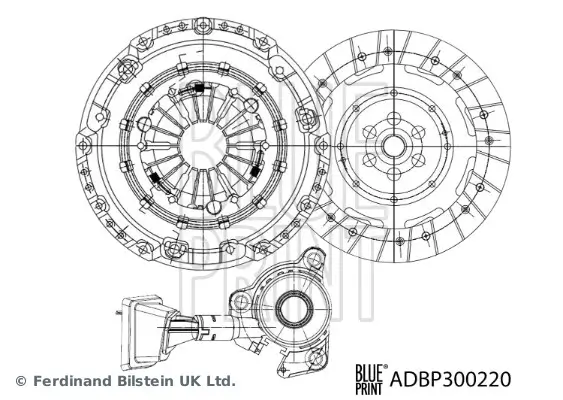 Kupplungssatz BLUE PRINT ADBP300220