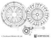 Kupplungssatz BLUE PRINT ADBP300248
