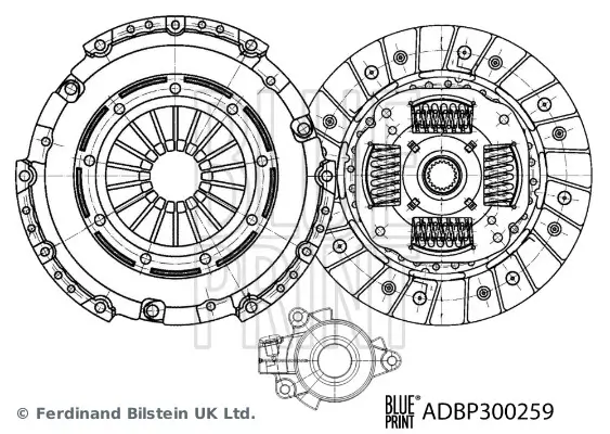 Kupplungssatz BLUE PRINT ADBP300259