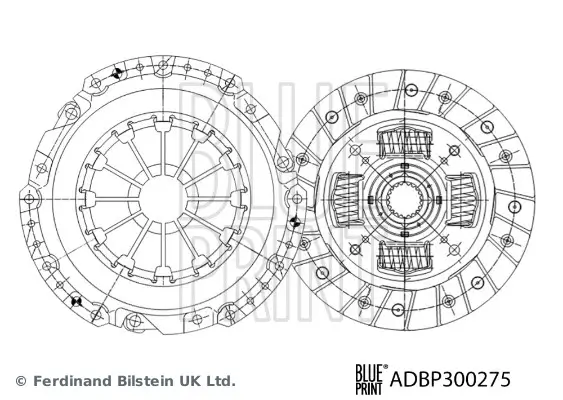 Kupplungssatz BLUE PRINT ADBP300275