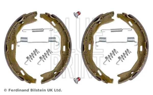 Bremsbackensatz, Feststellbremse Hinterachse BLUE PRINT ADBP410046