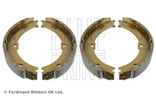 Bremsbackensatz, Feststellbremse Hinterachse BLUE PRINT ADBP410048