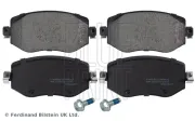 Bremsbelagsatz, Scheibenbremse Vorderachse BLUE PRINT ADBP420003