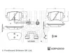 Bremsbelagsatz, Scheibenbremse Hinterachse BLUE PRINT ADBP420030 Bild Bremsbelagsatz, Scheibenbremse Hinterachse BLUE PRINT ADBP420030
