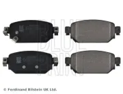 Bremsbelagsatz, Scheibenbremse Hinterachse BLUE PRINT ADBP420042