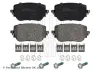 Bremsbelagsatz, Scheibenbremse Hinterachse BLUE PRINT ADBP420076