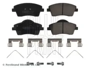 Bremsbelagsatz, Scheibenbremse Vorderachse BLUE PRINT ADBP420102