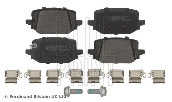 Bremsbelagsatz, Scheibenbremse BLUE PRINT ADBP420120