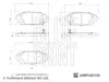 Bremsbelagsatz, Scheibenbremse BLUE PRINT ADBP420130 Bild Bremsbelagsatz, Scheibenbremse BLUE PRINT ADBP420130