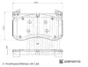 Bremsbelagsatz, Scheibenbremse Vorderachse BLUE PRINT ADBP420132 Bild Bremsbelagsatz, Scheibenbremse Vorderachse BLUE PRINT ADBP420132