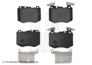 Bremsbelagsatz, Scheibenbremse Vorderachse BLUE PRINT ADBP420144