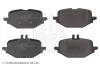 Bremsbelagsatz, Scheibenbremse Hinterachse BLUE PRINT ADBP420159