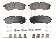 Bremsbelagsatz, Scheibenbremse Hinterachse BLUE PRINT ADBP420165