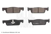 Bremsbelagsatz, Scheibenbremse Vorderachse BLUE PRINT ADBP420172