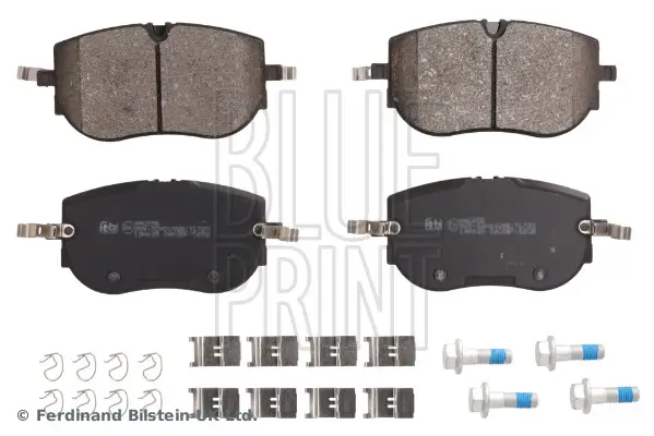 Bremsbelagsatz, Scheibenbremse Vorderachse BLUE PRINT ADBP420185