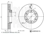 Bremssattel Hinterachse rechts BLUE PRINT ADBP450015