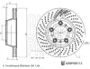 Bremsscheibe BLUE PRINT ADBP430113 Bild Bremsscheibe BLUE PRINT ADBP430113