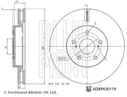 Bremsscheibe BLUE PRINT ADBP430119