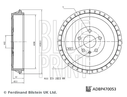 Lambdasonde BLUE PRINT ADBP700064 Bild Lambdasonde BLUE PRINT ADBP700064