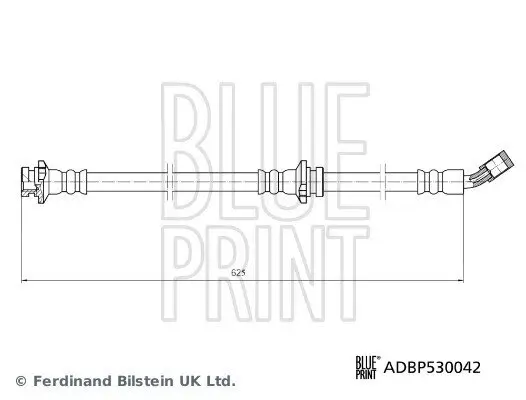 Bremsschlauch BLUE PRINT ADBP530042