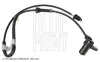 Sensor, Raddrehzahl Vorderachse links BLUE PRINT ADBP710011
