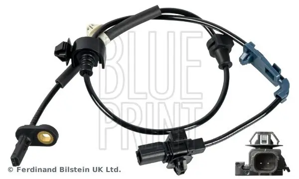 Sensor, Raddrehzahl Vorderachse rechts BLUE PRINT ADBP710055