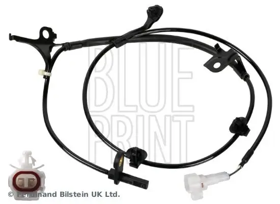 Sensor, Raddrehzahl Vorderachse rechts BLUE PRINT ADBP710091