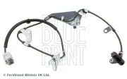 Sensor, Raddrehzahl Vorderachse links BLUE PRINT ADBP710132