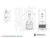 Trag-/Führungsgelenk Hinterachse links Hinterachse rechts unten BLUE PRINT ADBP860063 Bild Trag-/Führungsgelenk Hinterachse links Hinterachse rechts unten BLUE PRINT ADBP860063