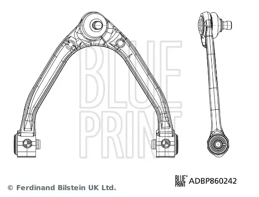 Lenker, Radaufhängung oben Vorderachse links BLUE PRINT ADBP860242 Bild Lenker, Radaufhängung oben Vorderachse links BLUE PRINT ADBP860242
