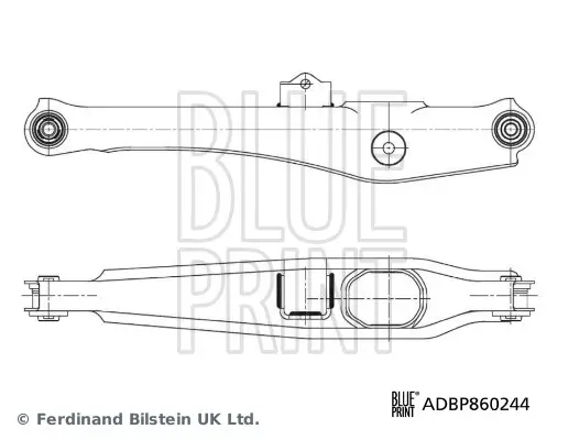 Lenker, Radaufhängung Hinterachse links Hinterachse rechts hinten unten BLUE PRINT ADBP860244 Bild Lenker, Radaufhängung Hinterachse links Hinterachse rechts hinten unten BLUE PRINT ADBP860244