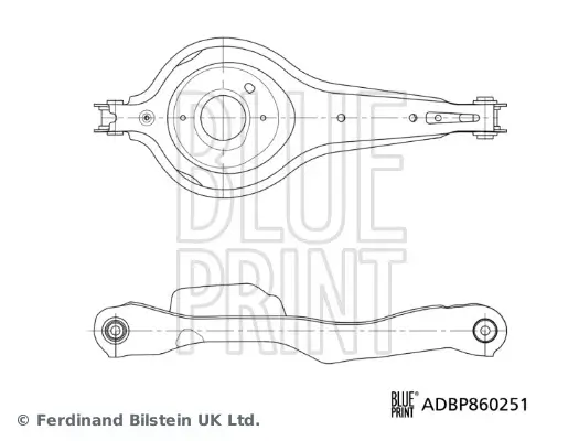 Lenker, Radaufhängung unten Hinterachse rechts Hinterachse links BLUE PRINT ADBP860251 Bild Lenker, Radaufhängung unten Hinterachse rechts Hinterachse links BLUE PRINT ADBP860251