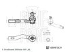 Spurstangenkopf Vorderachse links BLUE PRINT ADBP870029 Bild Spurstangenkopf Vorderachse links BLUE PRINT ADBP870029