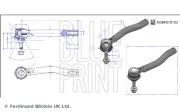 Spurstangenkopf Vorderachse rechts BLUE PRINT ADBP870106