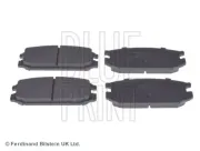 Bremsbelagsatz, Scheibenbremse Hinterachse BLUE PRINT ADC44234