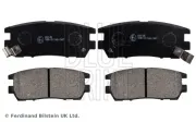 Bremsbelagsatz, Scheibenbremse Hinterachse BLUE PRINT ADC44243