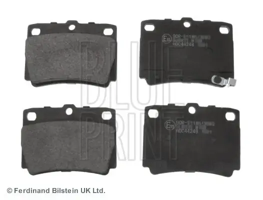 Bremsbelagsatz, Scheibenbremse Hinterachse BLUE PRINT ADC44248